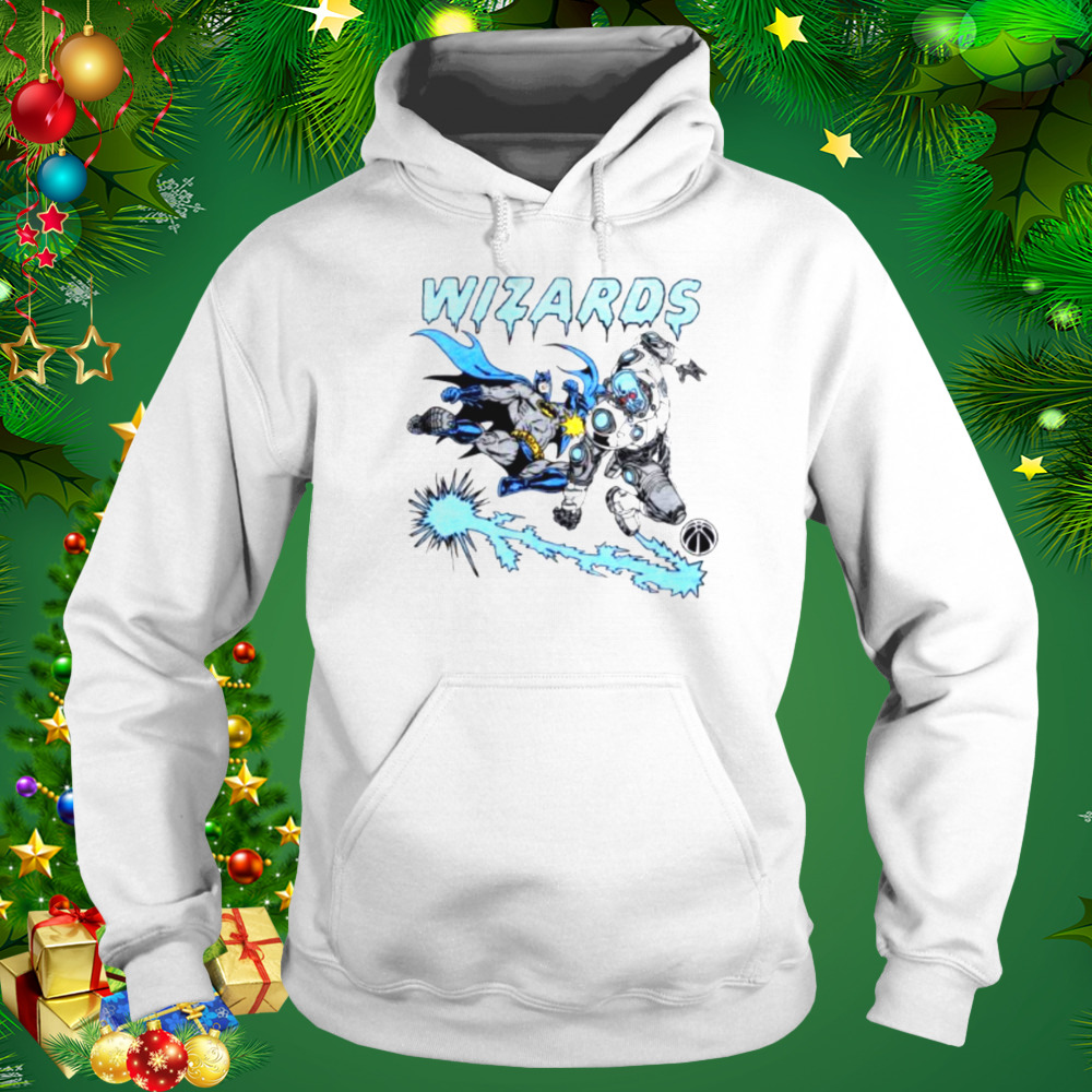 dC Comics Batman And Mr Freeze x Washington Wizards shirt 5 Hoodie shirt