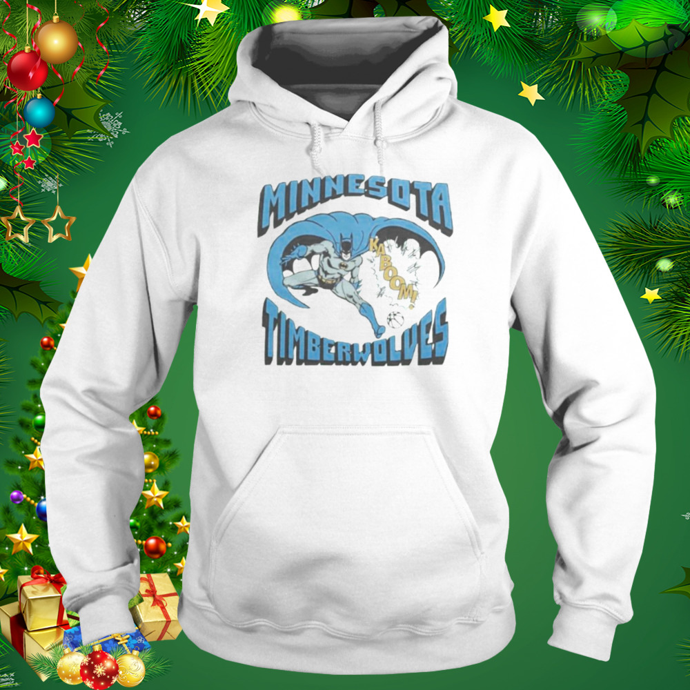 dC Comics Batman x Minnesota Timberwolves shirt 5 Hoodie shirt