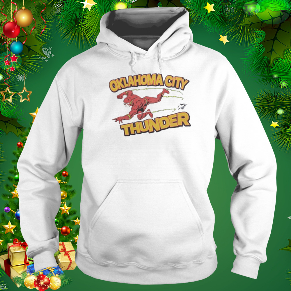 dC Comics The Flash x Oklahoma City Thunder shirt 5 Hoodie shirt