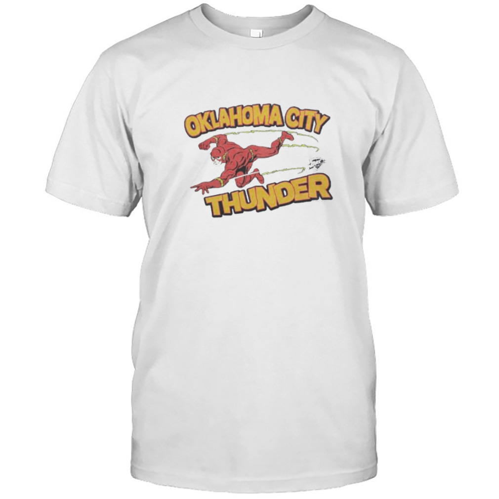 dC Comics The Flash x Oklahoma City Thunder shirt