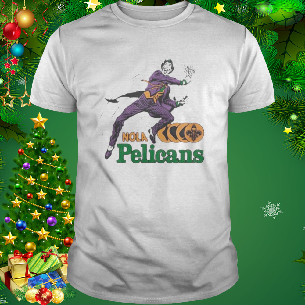 dC Comics The Joker x New Orleans Pelicans shirt 1 Unisex shirt