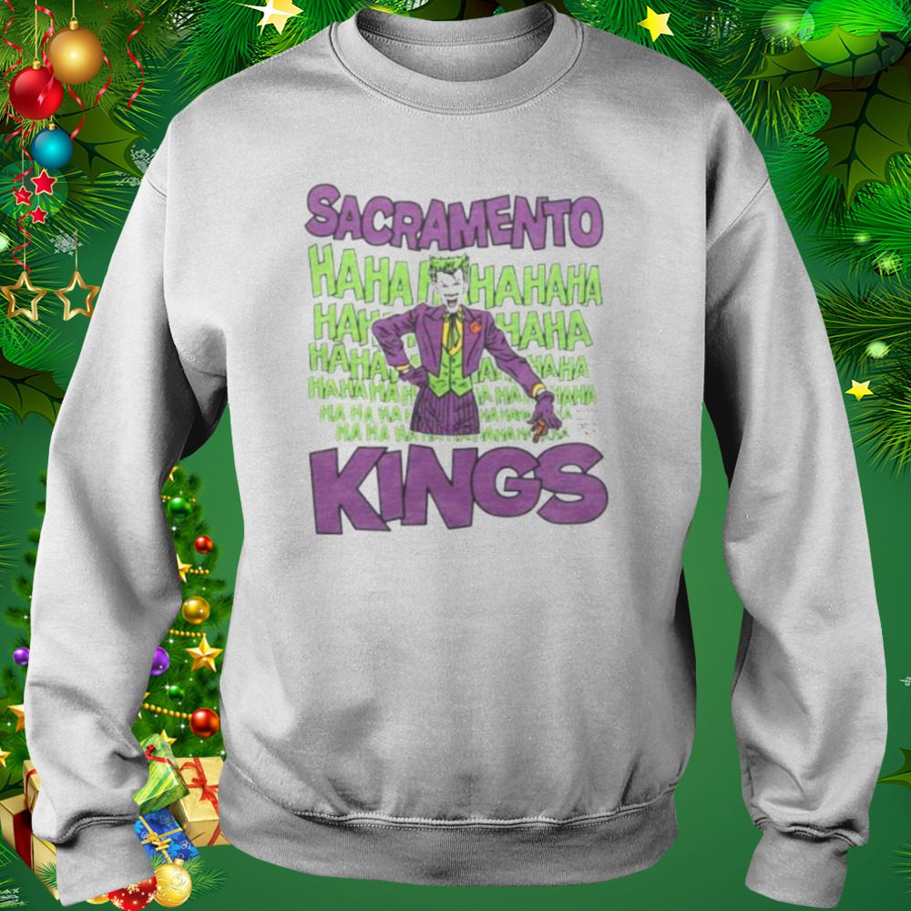 dC Comics The Joker x Sacramento Kings shirt 4 Sweat shirt