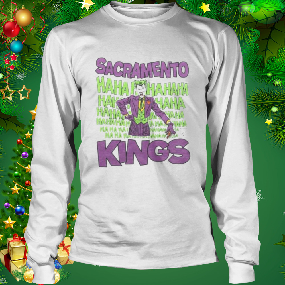 dC Comics The Joker x Sacramento Kings shirt 3 Longsleeve shirt