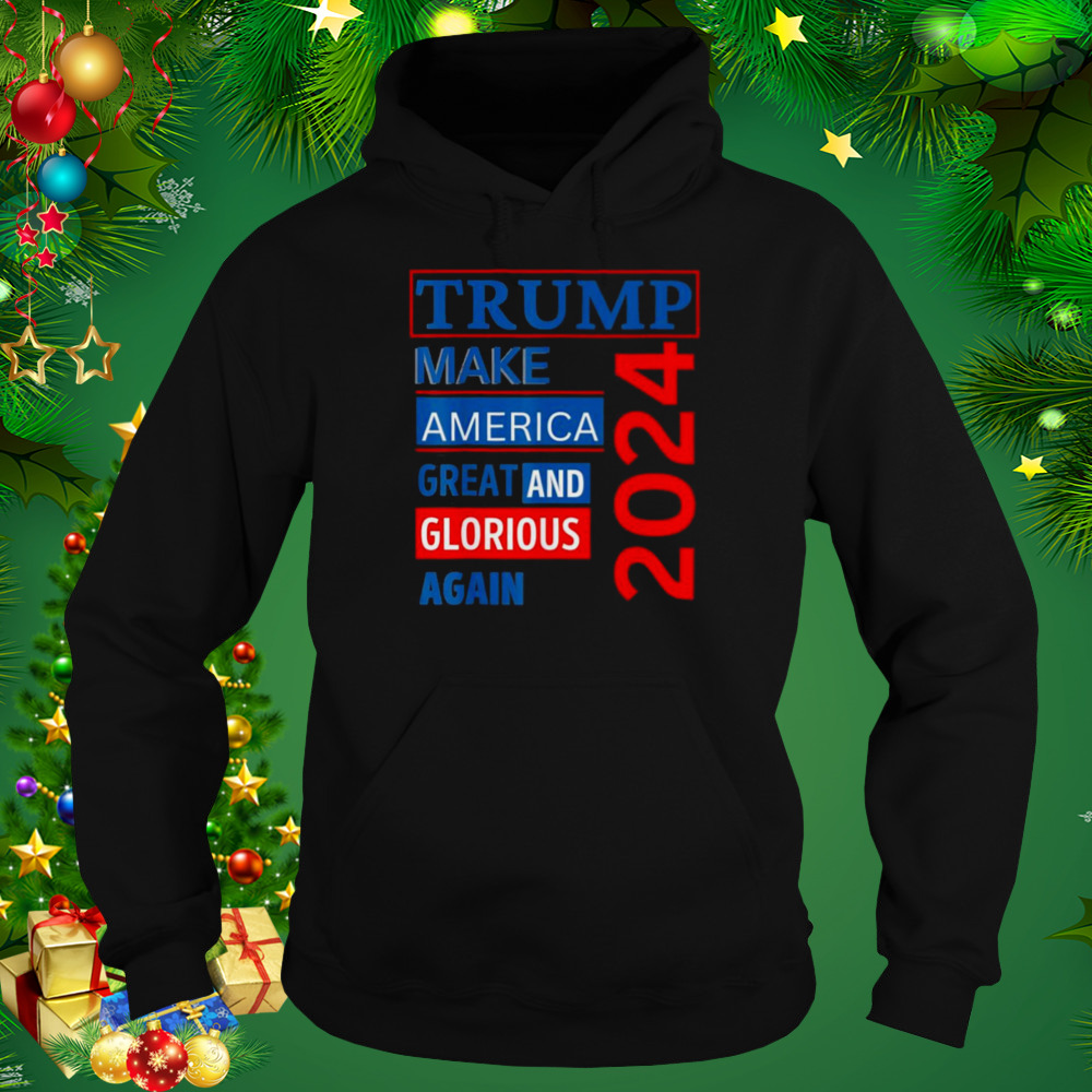 trump 2024 campaign movement pro Trump antI Joe Biden shirt 5 Hoodie tshirt