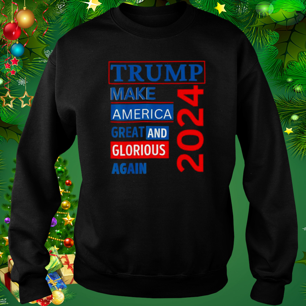 trump 2024 campaign movement pro Trump antI Joe Biden shirt 4 Sweat tshirt