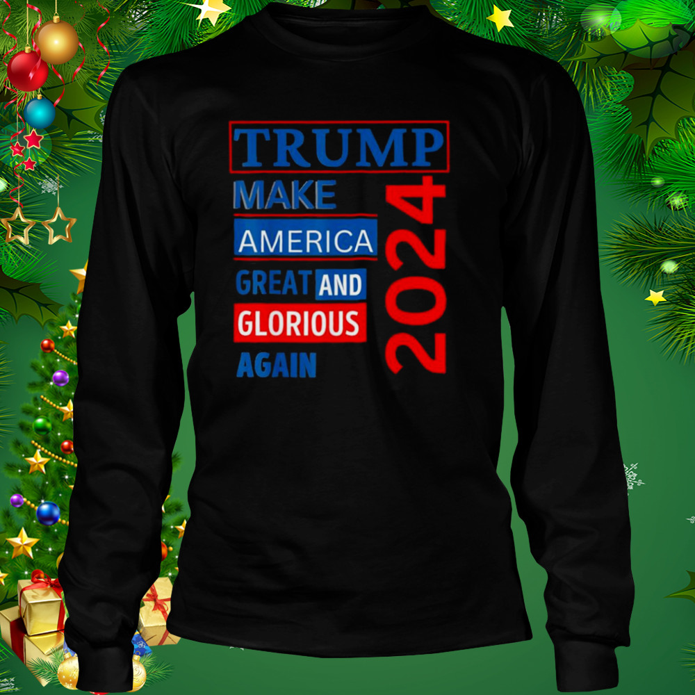 trump 2024 campaign movement pro Trump antI Joe Biden shirt 3 Longsleeve tshirt