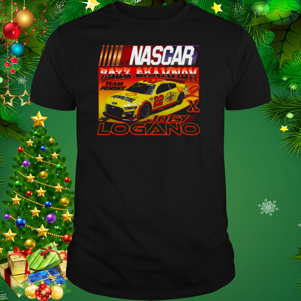2022 Champion Joey Logano Iconic Car shirt 1 Unisex tshirt