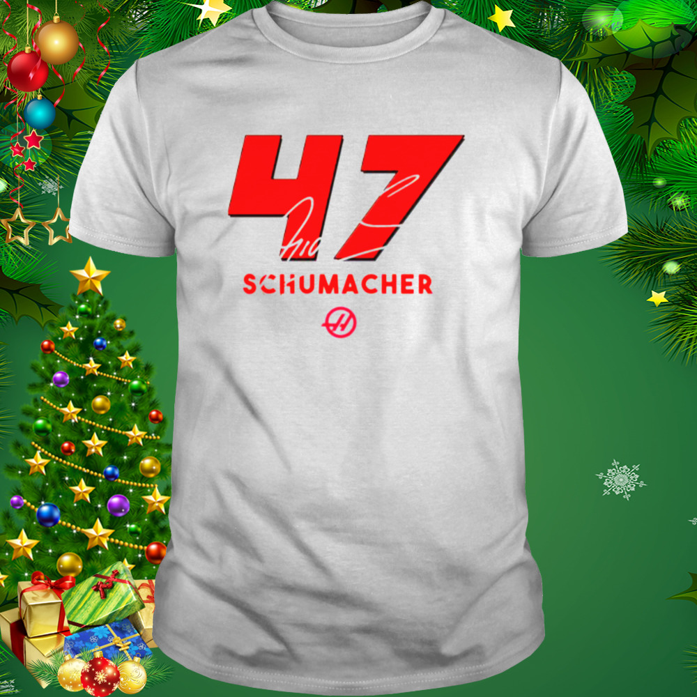 2022 Number 47 Signature Michael Schumacher shirt