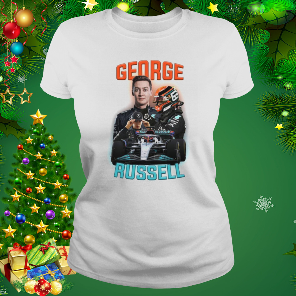 63 Formula 1 Collage Design George Russell shirt 2 Women's shirt
