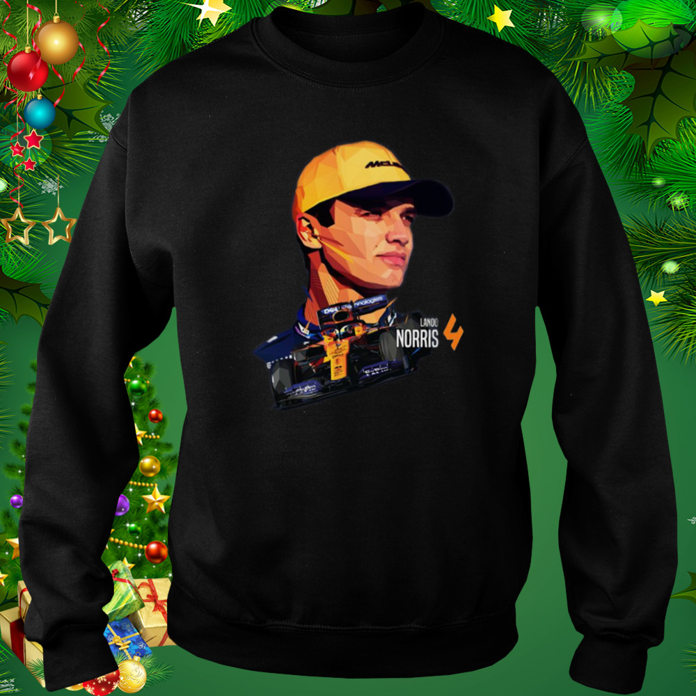 Aesthetic Design F1 Pro Lando Norris Low Poly V2 shirt 4 Sweat tshirt