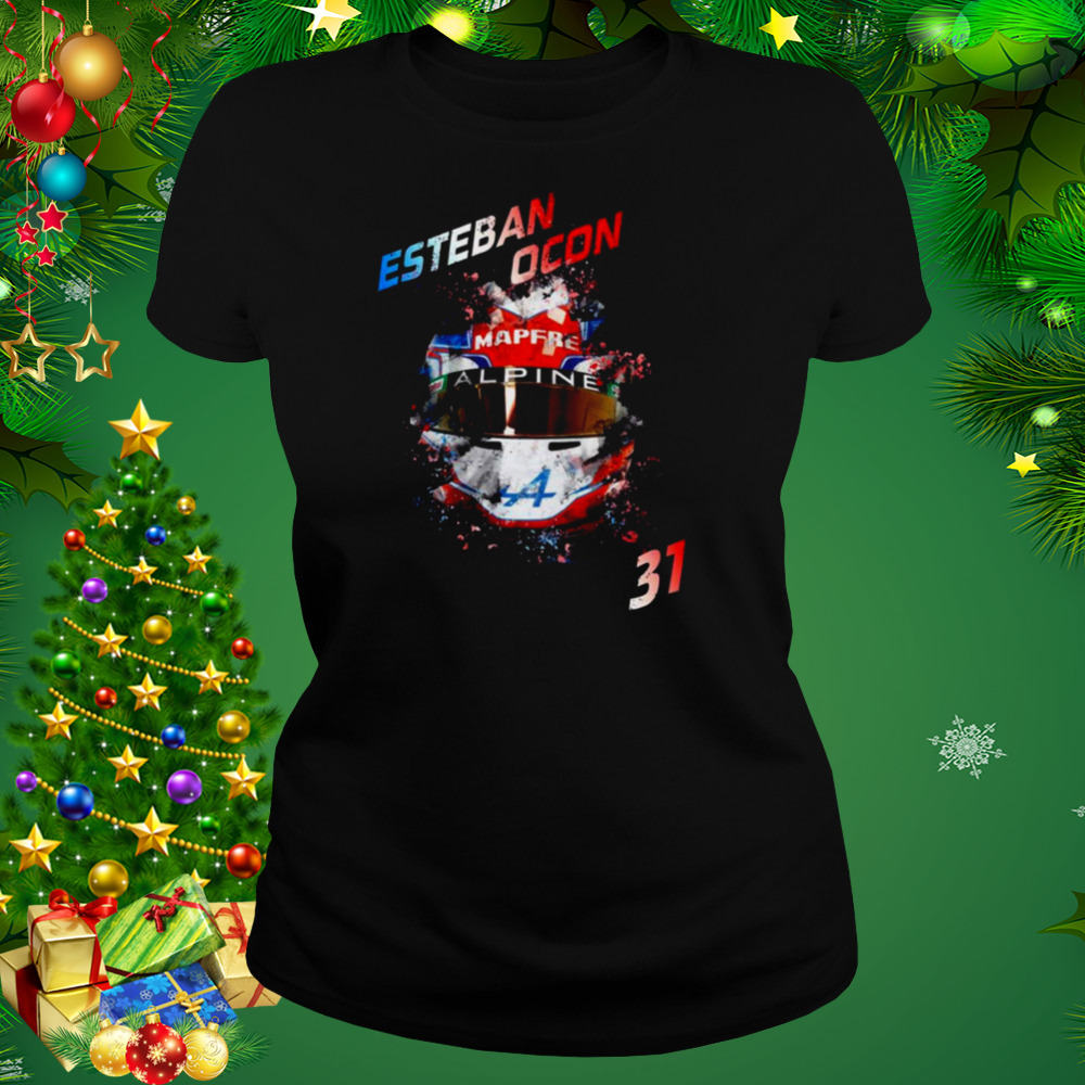 Aesthetic Design Helmet Esteban Ocon Formula 1 Racing shirt 2 Women's tshirt