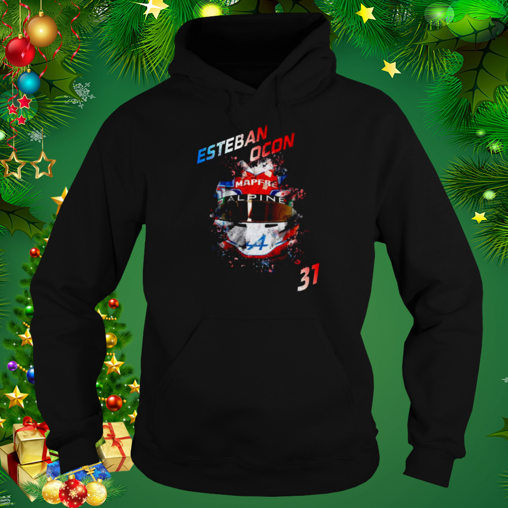 Aesthetic Design Helmet Esteban Ocon Formula 1 Racing shirt 5 Hoodie tshirt