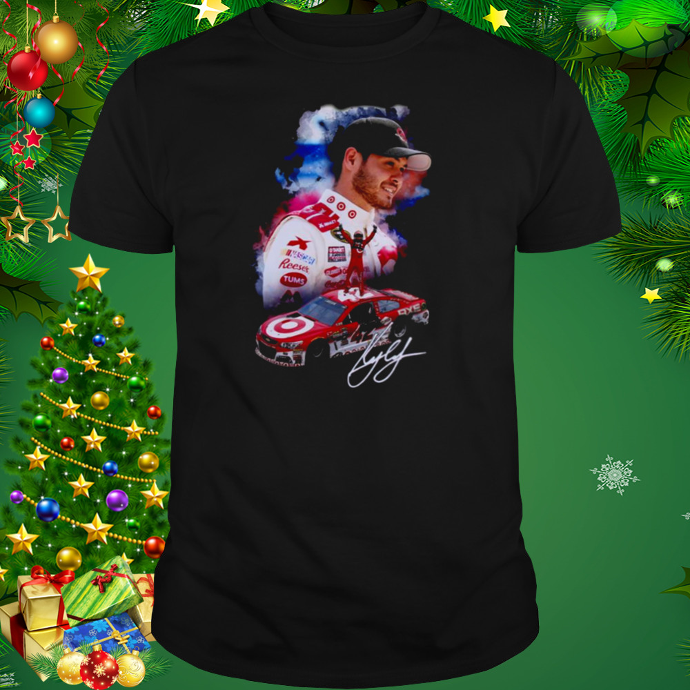 Aesthetic Signature Design Kyle Larson Car Racing Pro shirt 1 Unisex tshirt