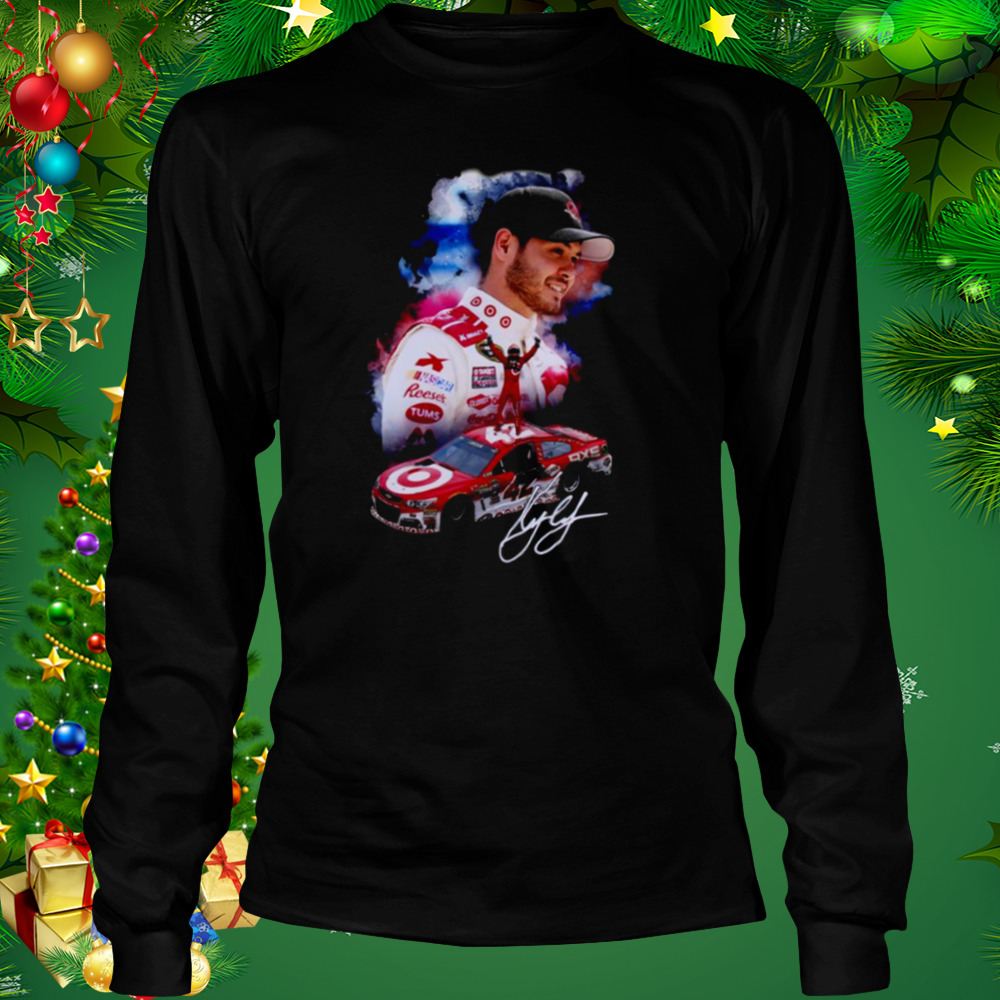 Aesthetic Signature Design Kyle Larson Car Racing Pro shirt 3 Longsleeve tshirt