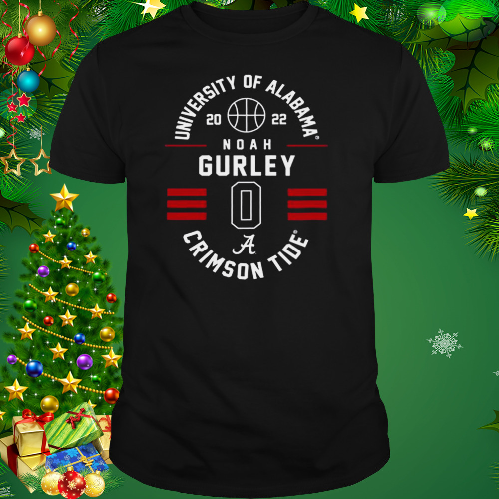 Alabama Crimson Tide University 2022 Noah Gurley 2022 shirt 1 Unisex tshirt