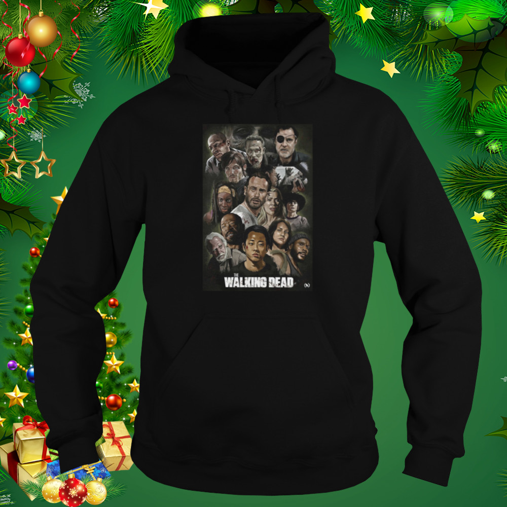 All The Cast From Season 1 The Walking Dead Design shirt 5 Hoodie tshirt