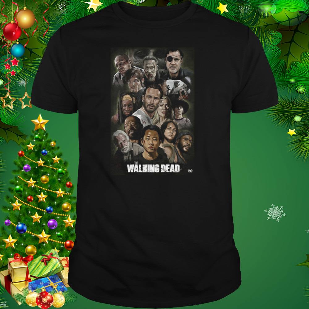 All The Cast From Season 1 The Walking Dead Design shirt