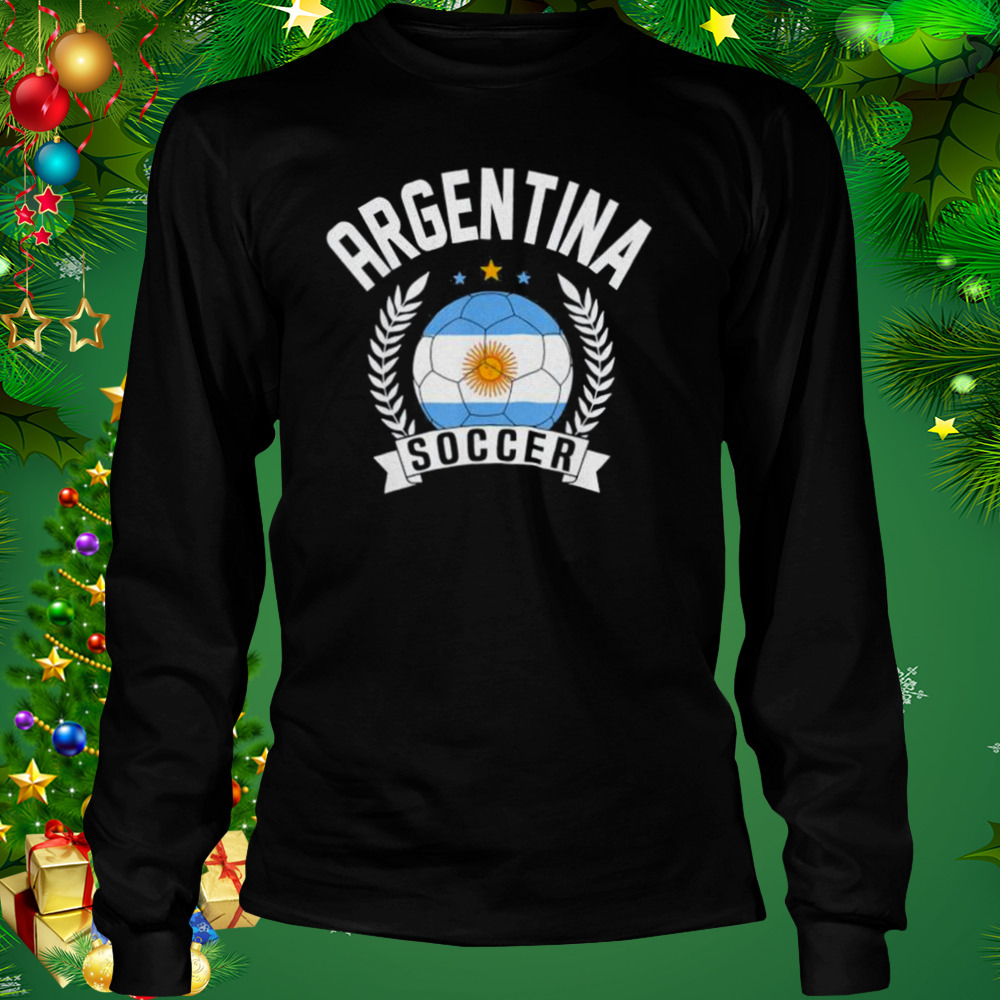 Argentina Soccer Support Team Argentinian Flag,World Cup 2022 T-Shirt 3 Longsleeve tshirt