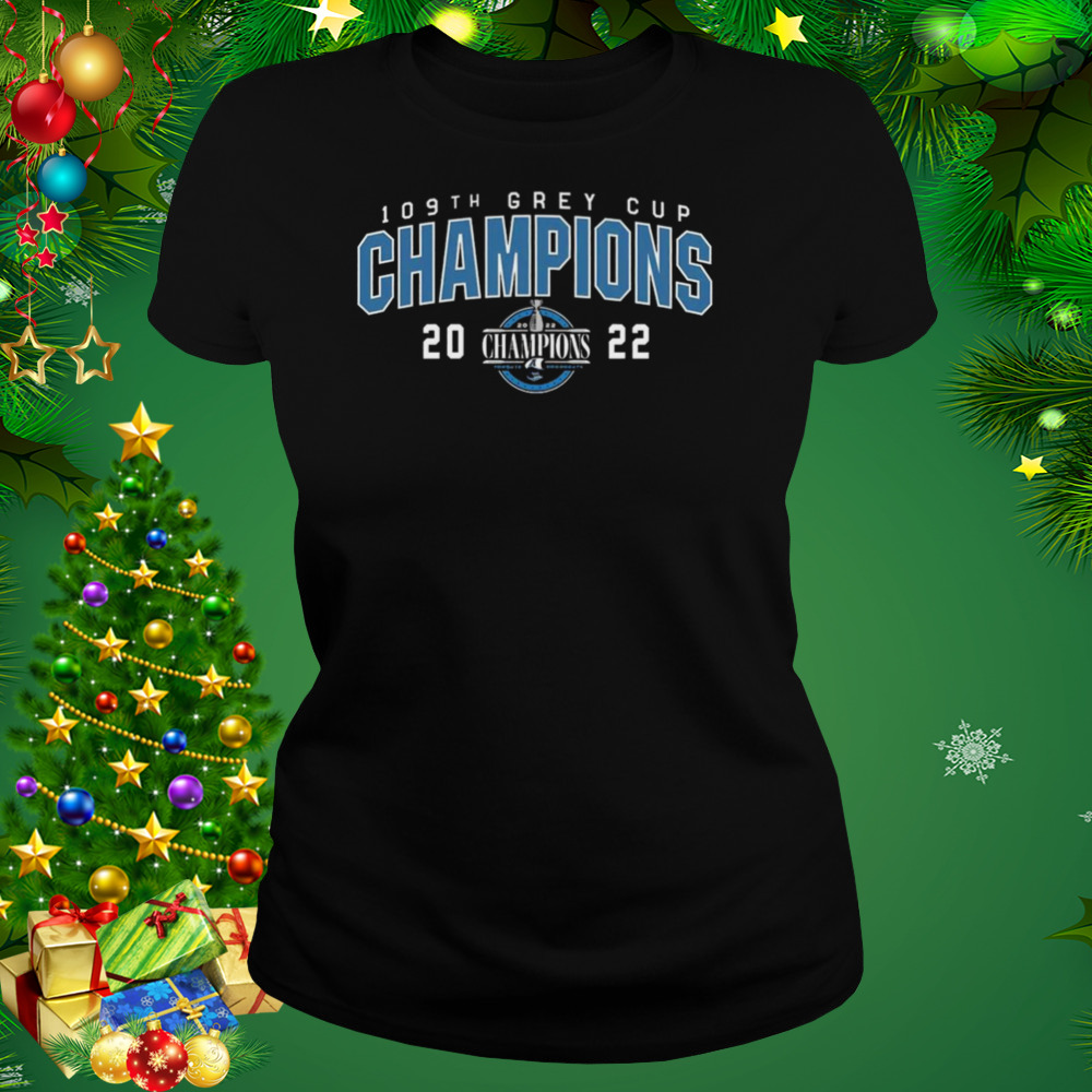 Argos Levelwear Youth 2022 Grey Cup Champs Richmond Shirt 2 Women's tshirt