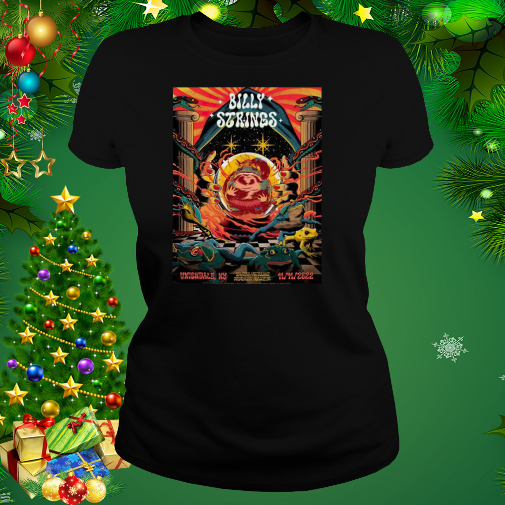 Billy Strings Poster at Nassau Veterans Memorial Coliseum on Nov 11, 2022-Portrait shirt 2 Women's tshirt