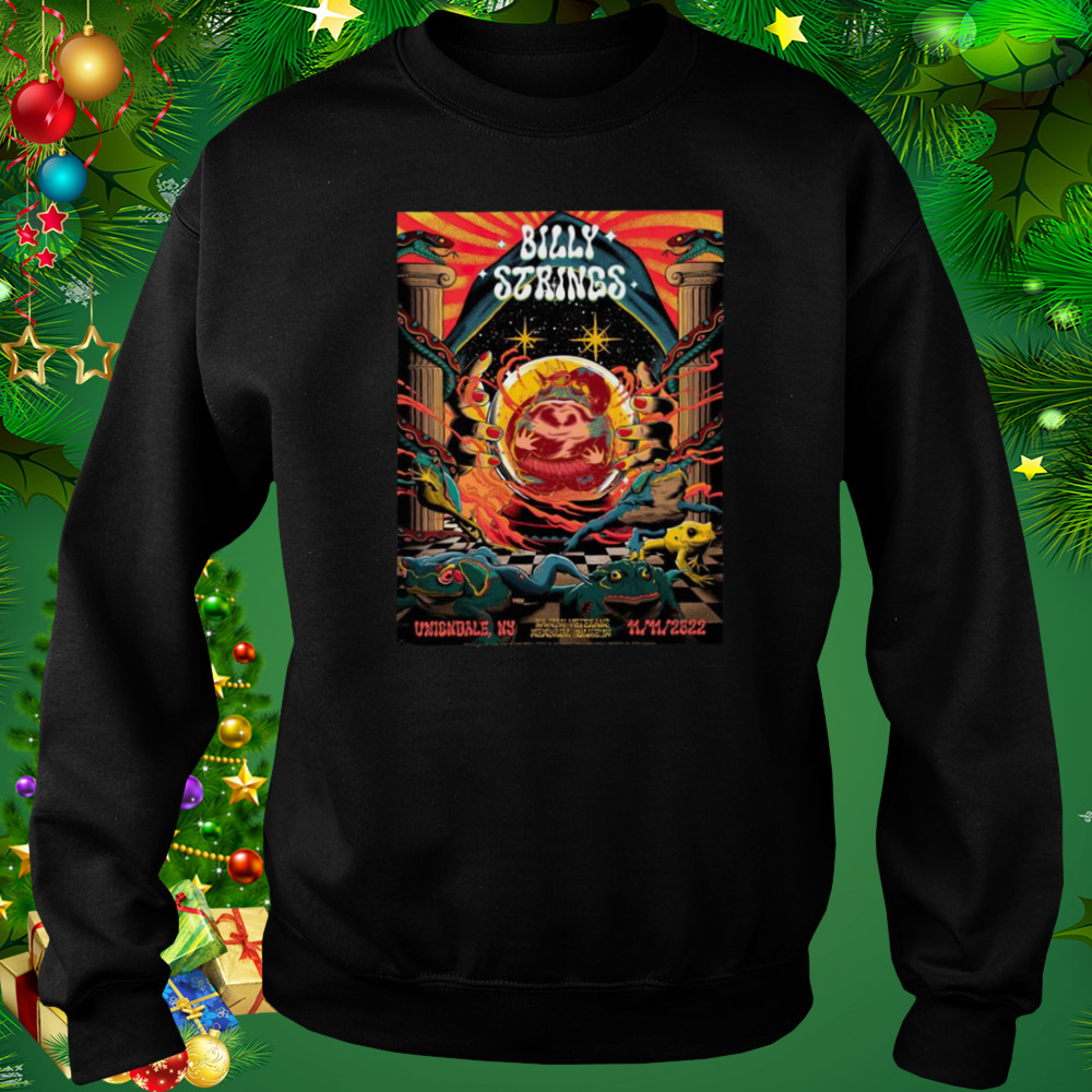 Billy Strings Poster at Nassau Veterans Memorial Coliseum on Nov 11, 2022-Portrait shirt 4 Sweat tshirt