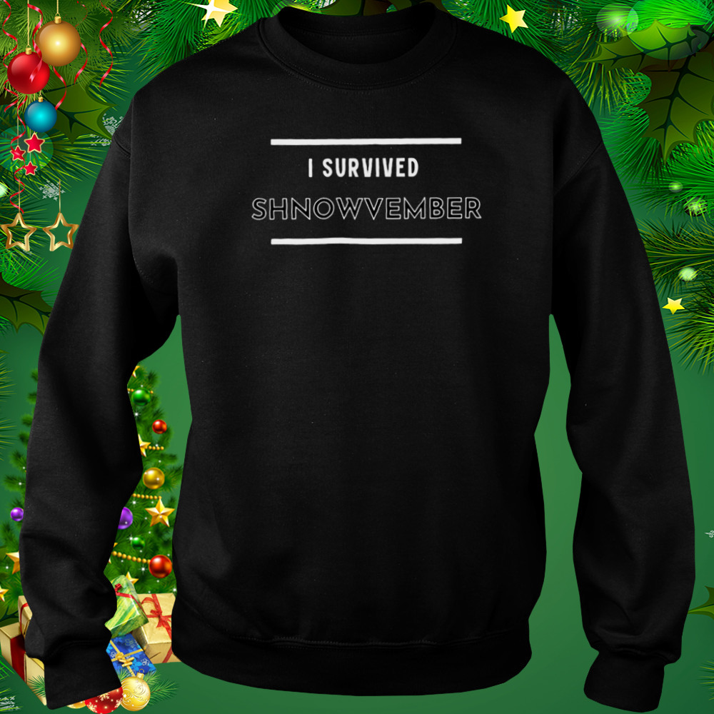 Buffalo Bills I Survived Shnowvember Shirt 4 Sweat tshirt