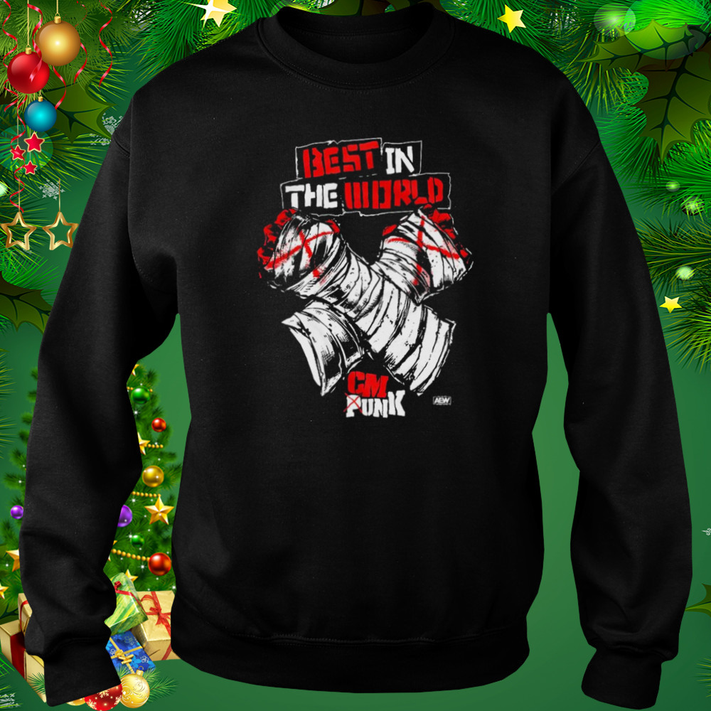 CM Punk BITW Arms Best In The World shirt 4 Sweat tshirt