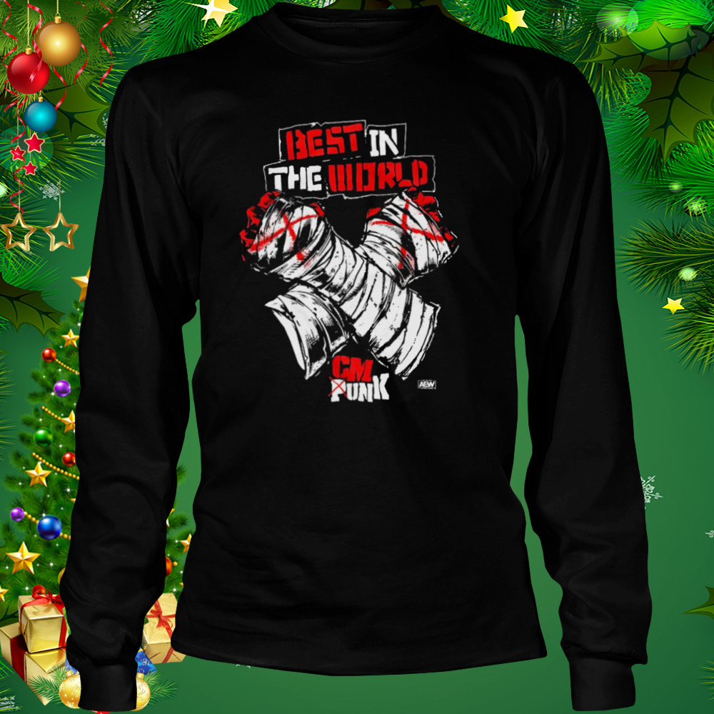 CM Punk BITW Arms Best In The World shirt 3 Longsleeve tshirt