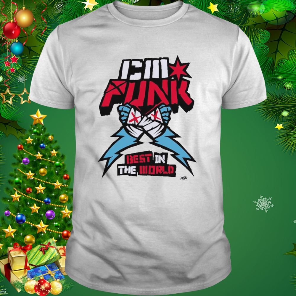 CM Punk – Supercharged Ringer Best In The World shirt