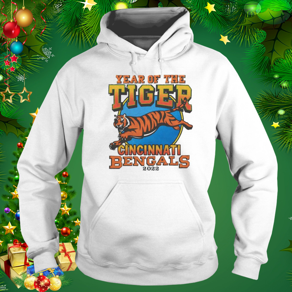 Cincinnati Bengals Year Of The Tiger 2022 shirt 5 Hoodie shirt