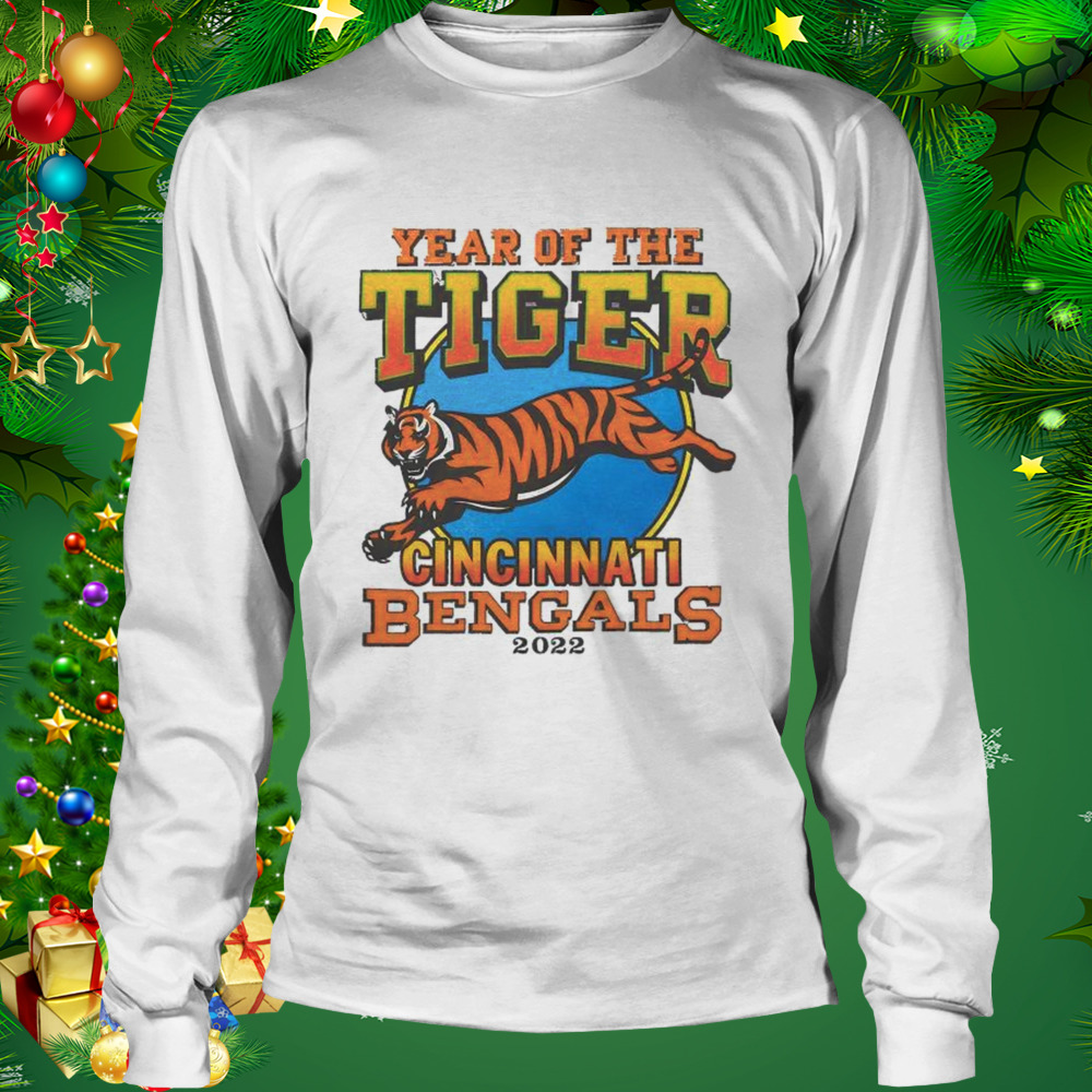 Cincinnati Bengals Year Of The Tiger 2022 shirt 3 Longsleeve shirt
