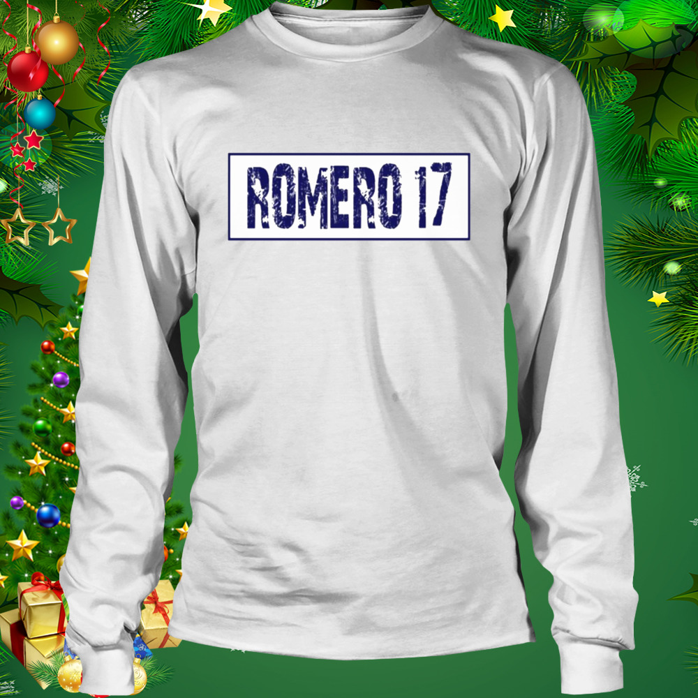 Cristian Romero 17 Distressed Football shirt 3 Longsleeve shirt