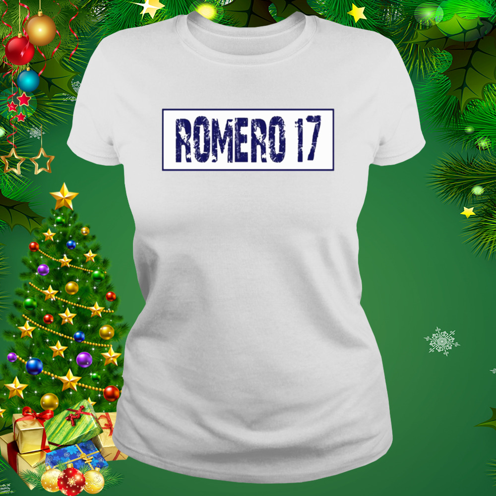 Cristian Romero 17 Distressed Football shirt 2 Women's shirt