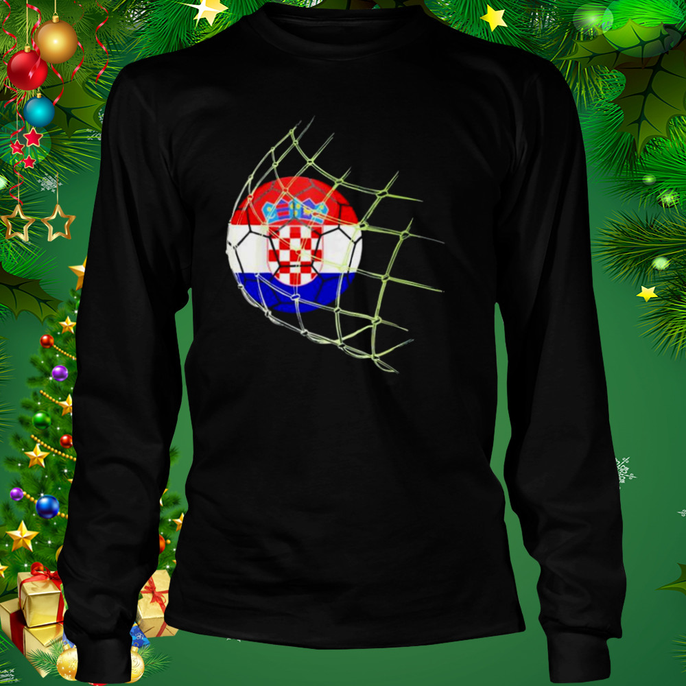 Croatia Soccer Jersey Men 2022 Croatian Ball Flag T-Shirt 3 Longsleeve tshirt