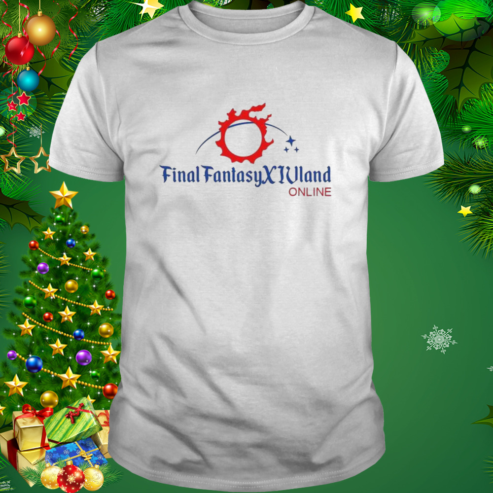 Disney final fantasy XIv land online shirt 1 Unisex shirt