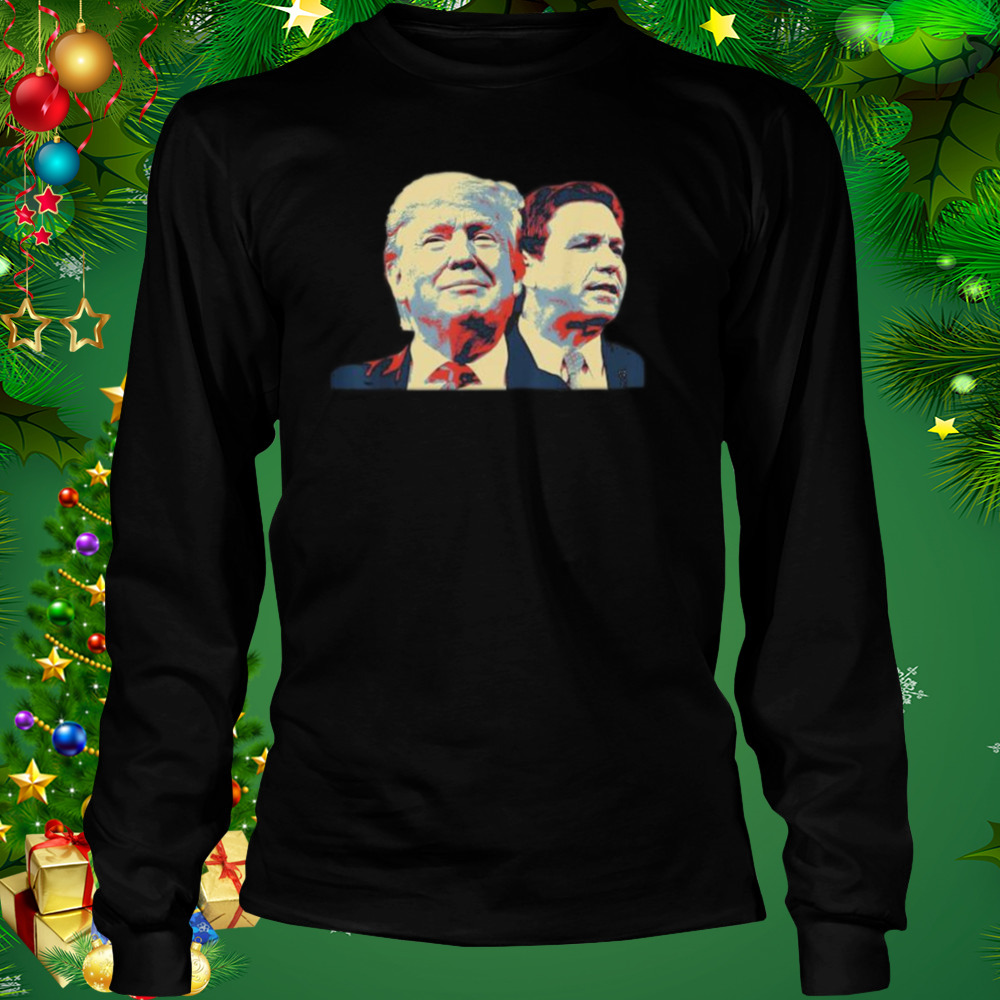 Don and ron Trump desantis graphic vintage shirt 3 Longsleeve tshirt