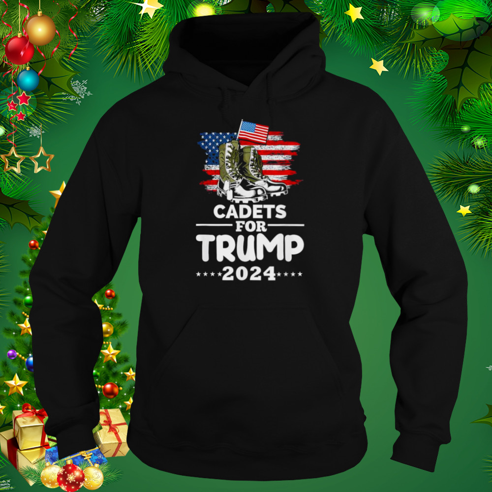 Donald Trump 2024 for Cadets Patriotic Election T-Shirt 5 Hoodie tshirt