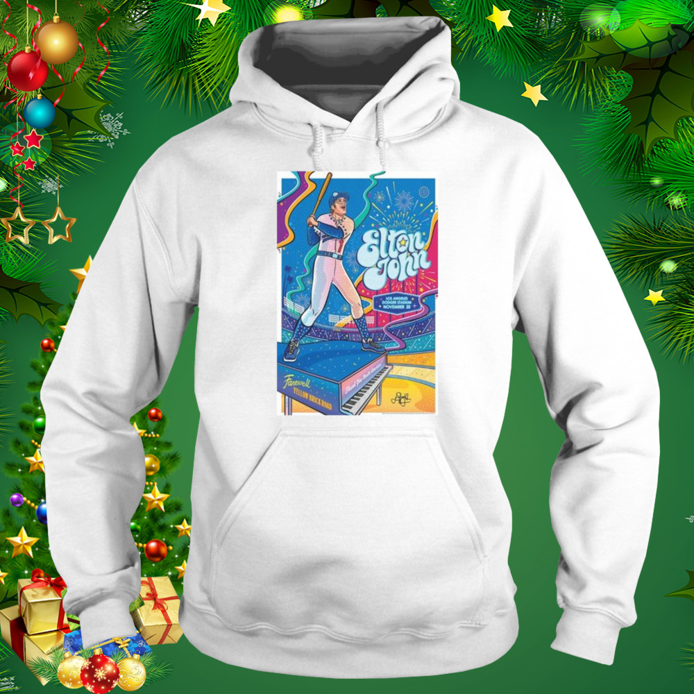 Elton john final dodger stadium nov 20th 2022 los angeles California shirt 5 Hoodie shirt