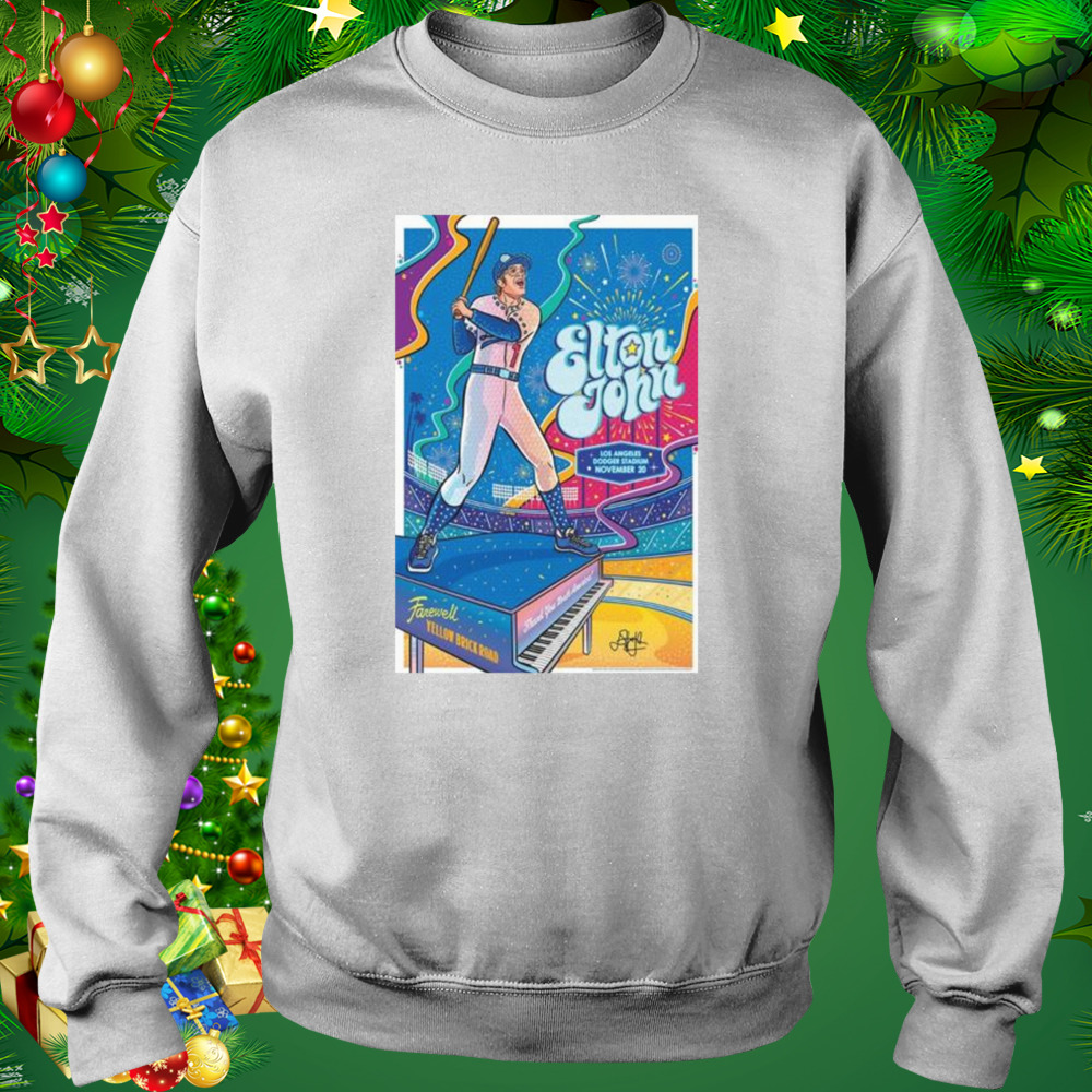 Elton john final dodger stadium nov 20th 2022 los angeles California shirt 4 Sweat shirt