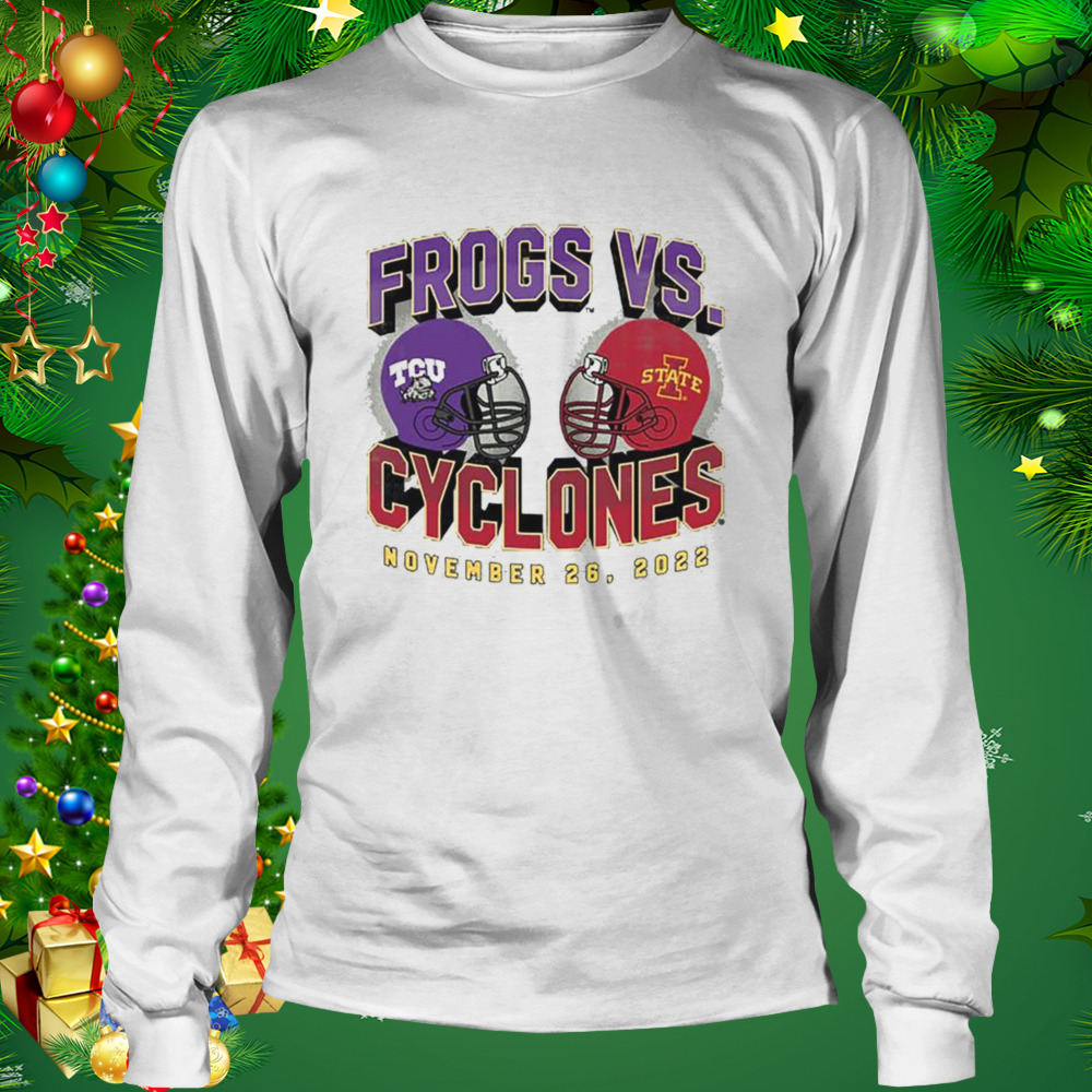 Frogs Vs Cyclones November 26 2022 Shirt 3 Longsleeve shirt