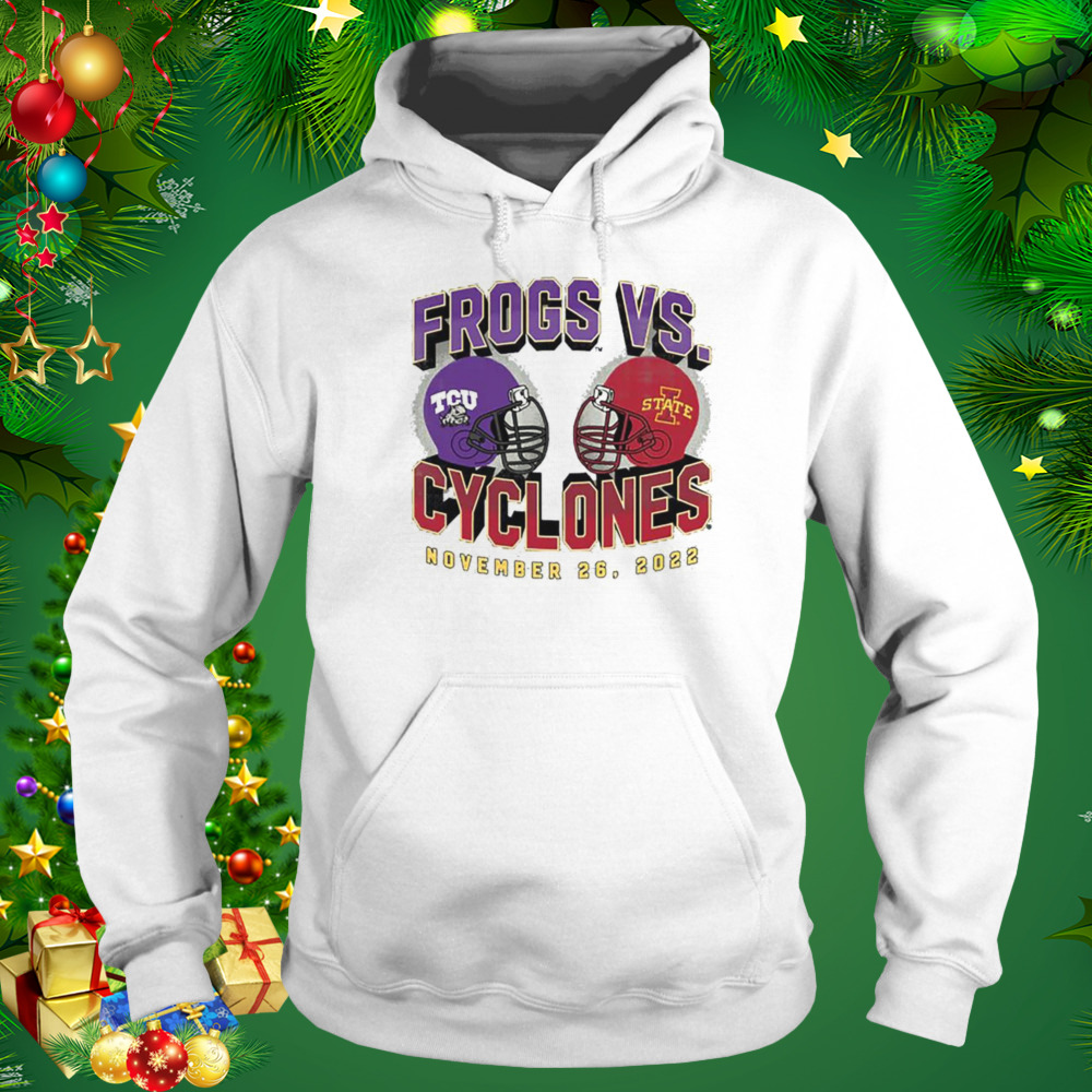 Frogs Vs Cyclones November 26 2022 Shirt 5 Hoodie shirt