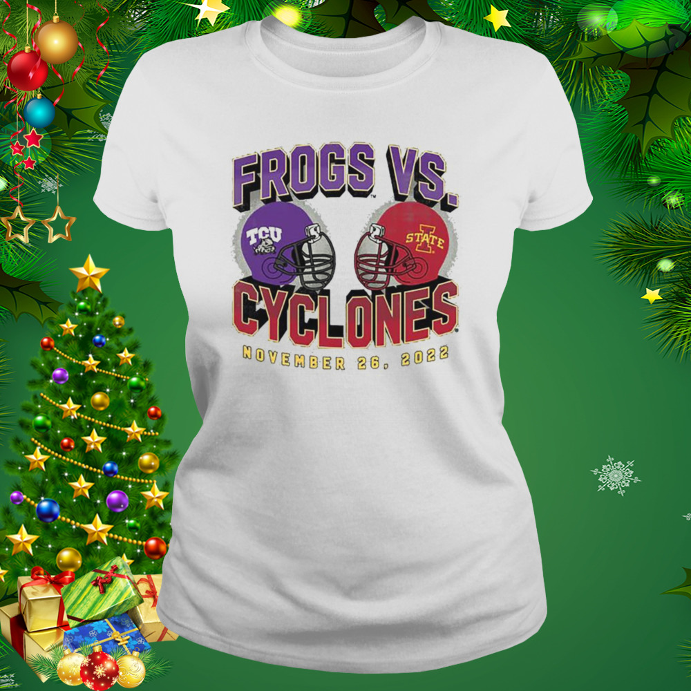 Frogs Vs Cyclones November 26 2022 Shirt 2 Women's shirt