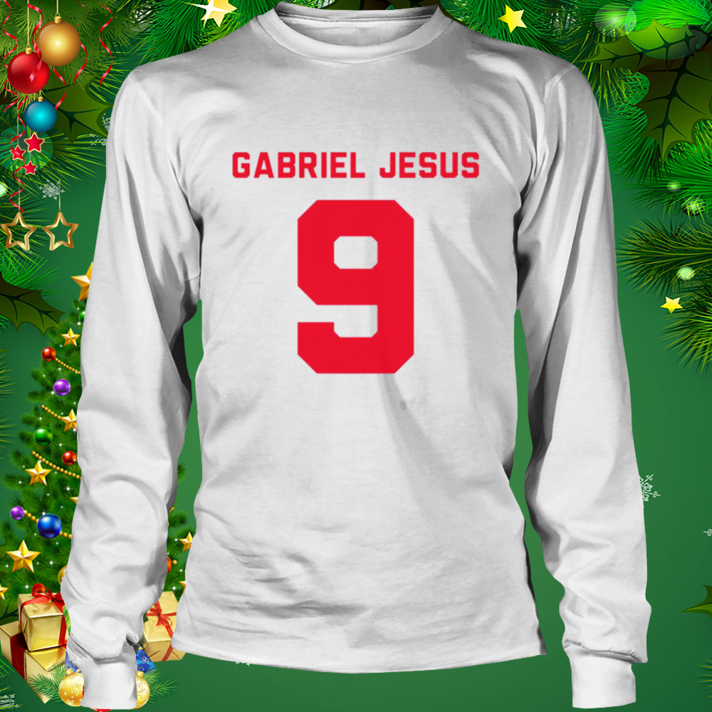 Gabriel Jesus 9 Arsenal shirt 3 Longsleeve shirt