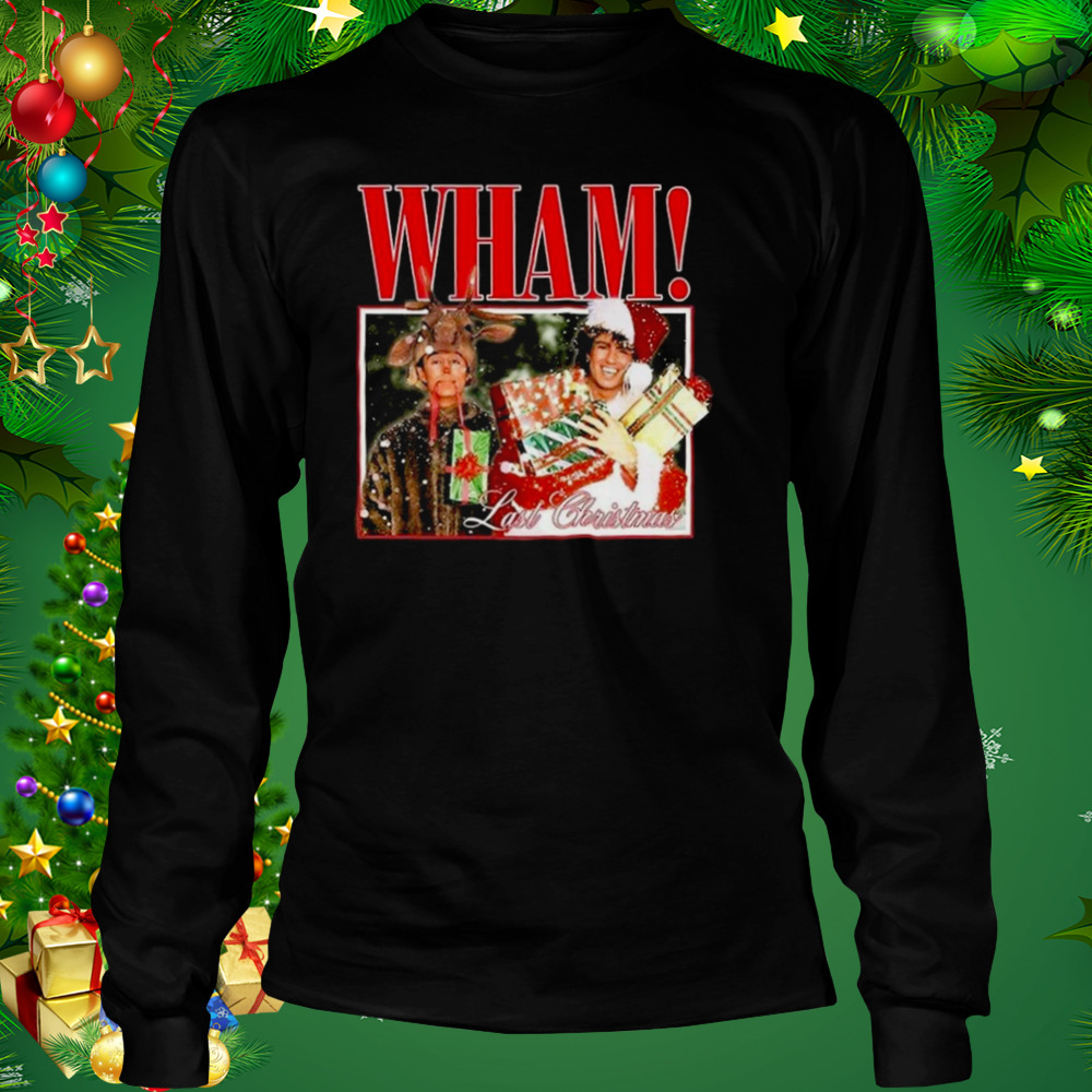 George Michael Wham Last Christmas 2022 shirt 3 Longsleeve tshirt