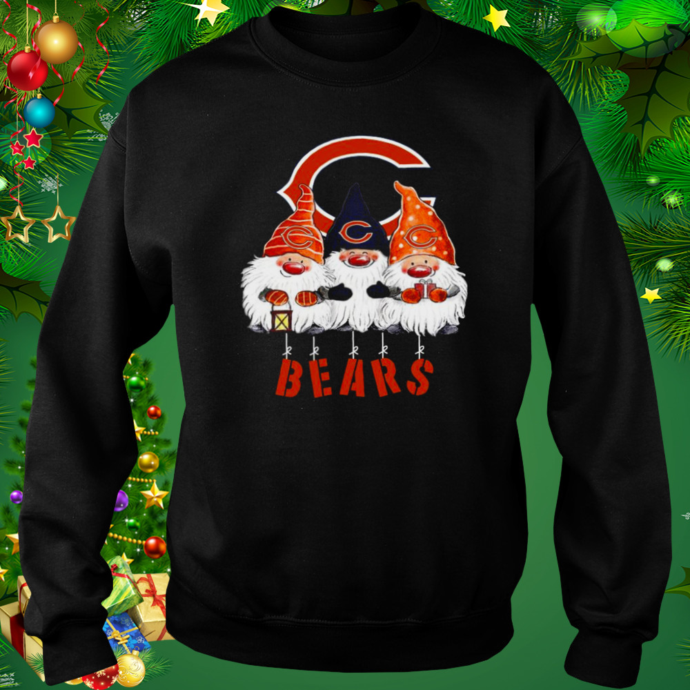 Gnomies Chicago Bears Christmas shirt 4 Sweat tshirt