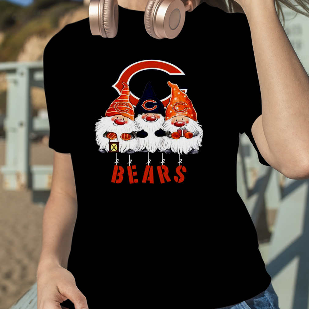 Gnomies Chicago Bears Christmas Shirt Classic T Shirt By Vevotee