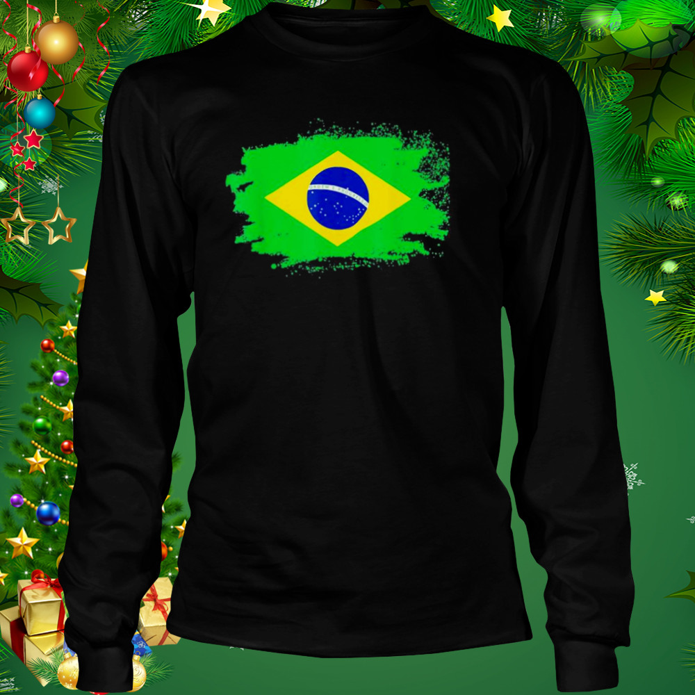I Love Brazil Soccer Football Brazilian South Latin America T-Shirt 3 Longsleeve tshirt