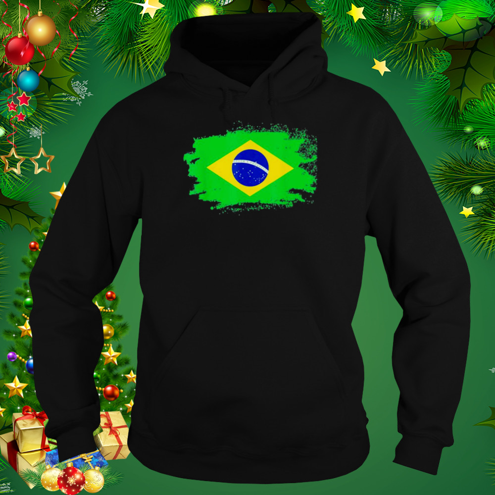 I Love Brazil Soccer Football Brazilian South Latin America T-Shirt 5 Hoodie tshirt