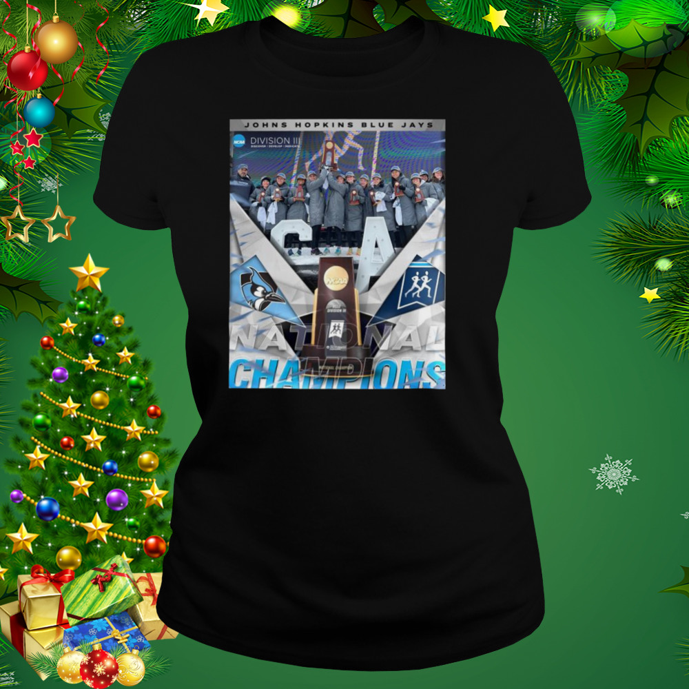 Johns Hopkins Blue Jays 2022 NCAA Division III Women’s Cross Country National Champions Shirt 2 Women's tshirt