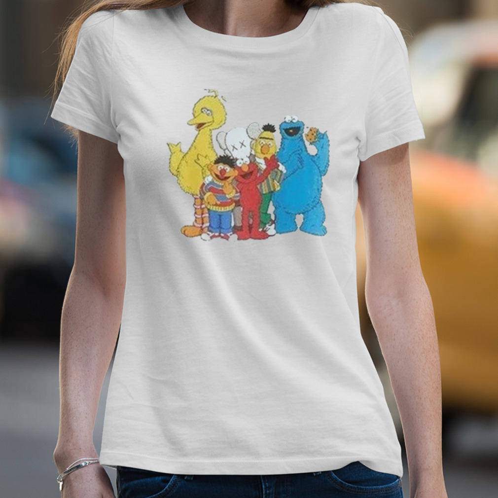 Sesame Street T-shirt with print Color cream - SINSAY - 3563B-01X